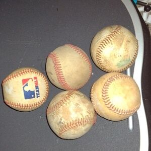 Game used Professional League AAA baseballs